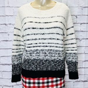VINCE Wool Striped Sweater 